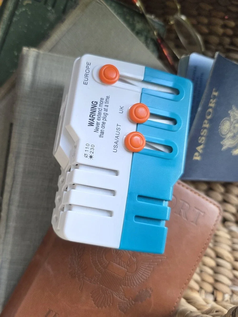 Embark All-in-One International Travel Adapter Voltage Converter 1875W
